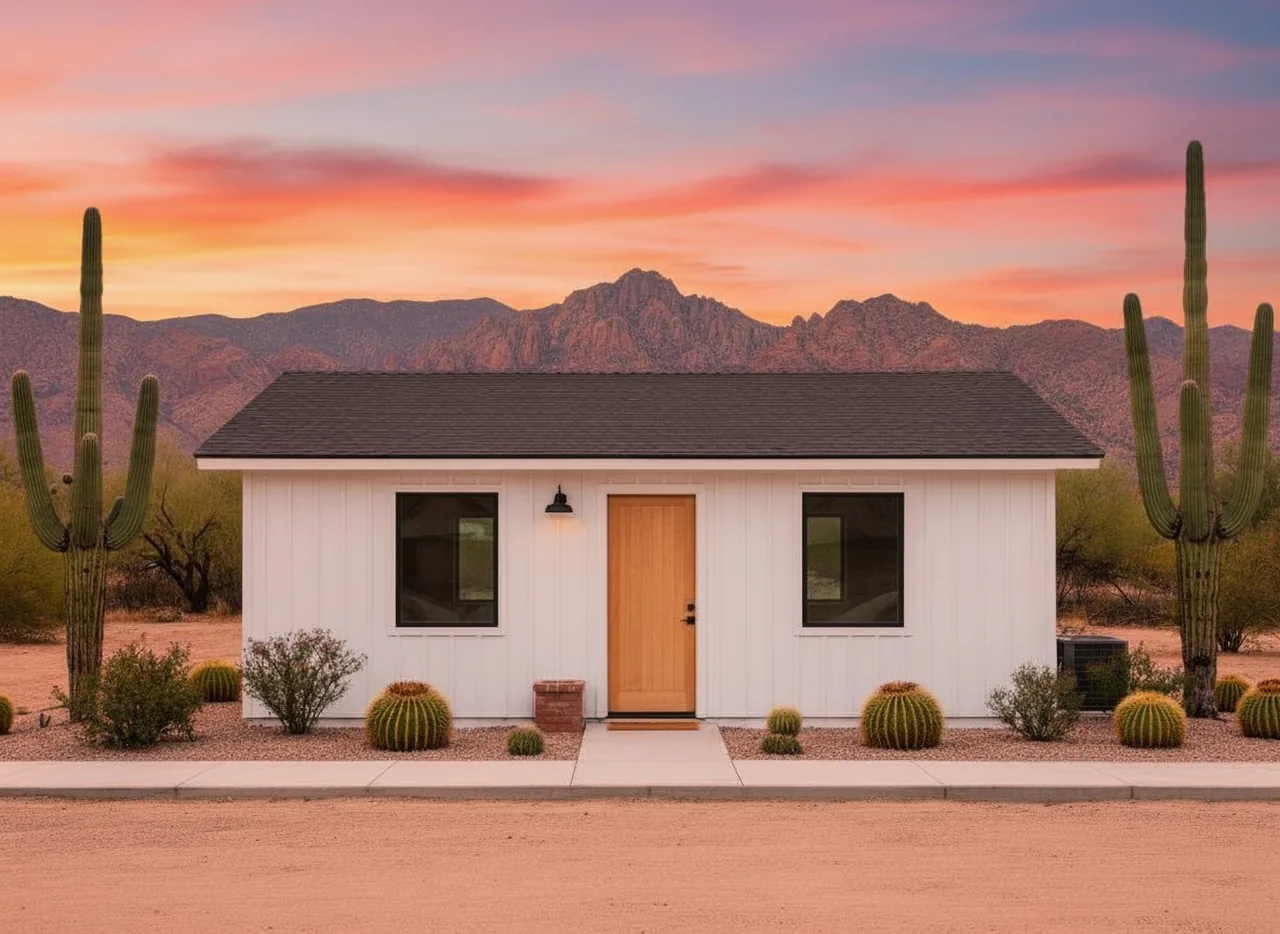 The Retreat. 720 sq ft, 30 by 24, 1 bd / 1 ba.